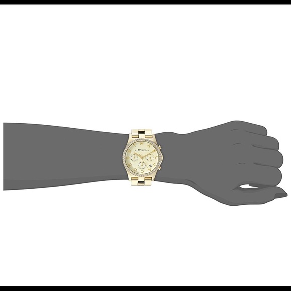 Marc Jacobs Gold Watch - Picture 2 of 8